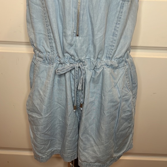 Guess Denim Jumpsuit Short - Picture 5 of 7